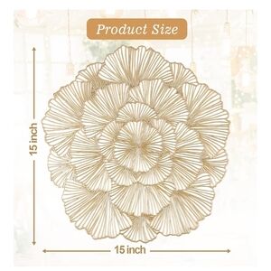 Gold Chargers / Placemats